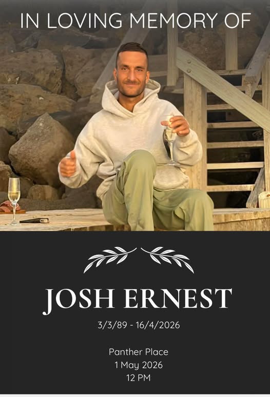 Josh Ernest Eltham, Australia Death: Funeral Date For Josh Ernest Announced