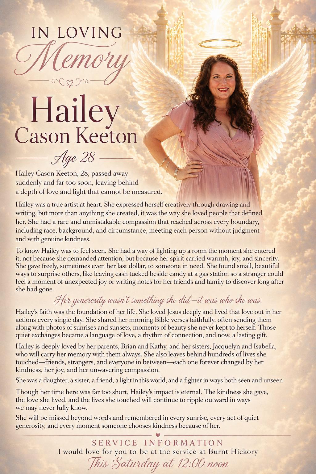 Hailey Keeton Atlanta, GA Death-Obituary: 28-Year-Old Hailey Keeton Sadly Passed Away